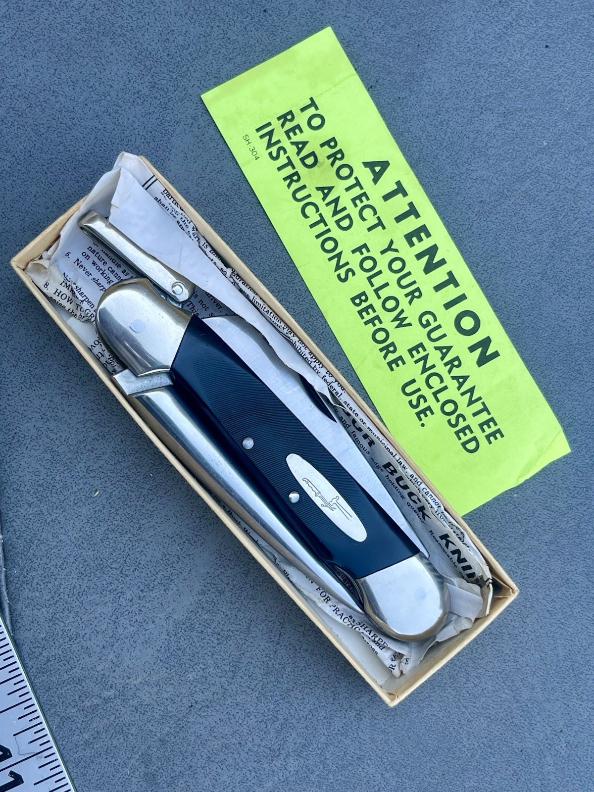 Vintage Buck 315 YACHTSMAN Knife w/ Marlin Spike Sailing Boat USA New Old Stock Vintage Buck 315 YACHTSMAN Knife w/ Marlin Spike Sailing Boat USA New Old Stock