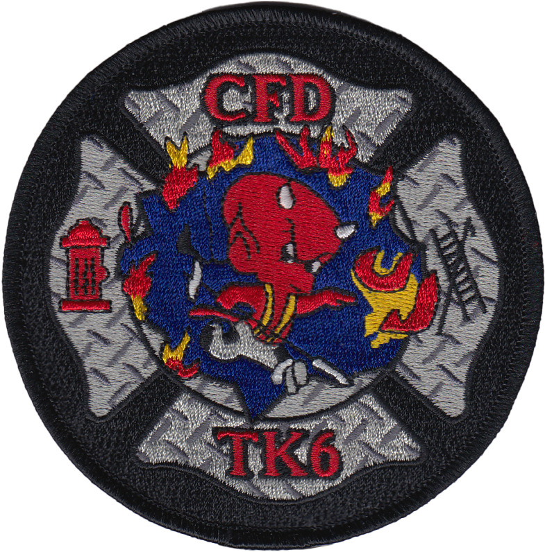 CHICAGO FIRE DEPARTMENT HOUSE PATCH: Truck 6, Devil
