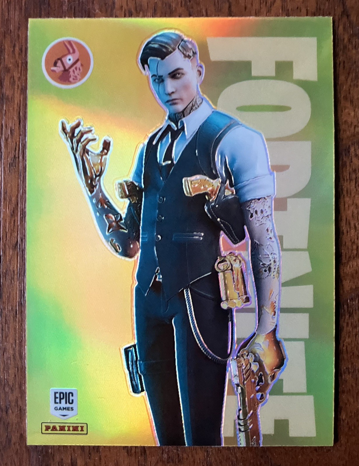 2021 Panini Fortnite Series 3 Midas Optichrome #218 2021 Panini Fortnite Series 3 Midas Optichrome #218