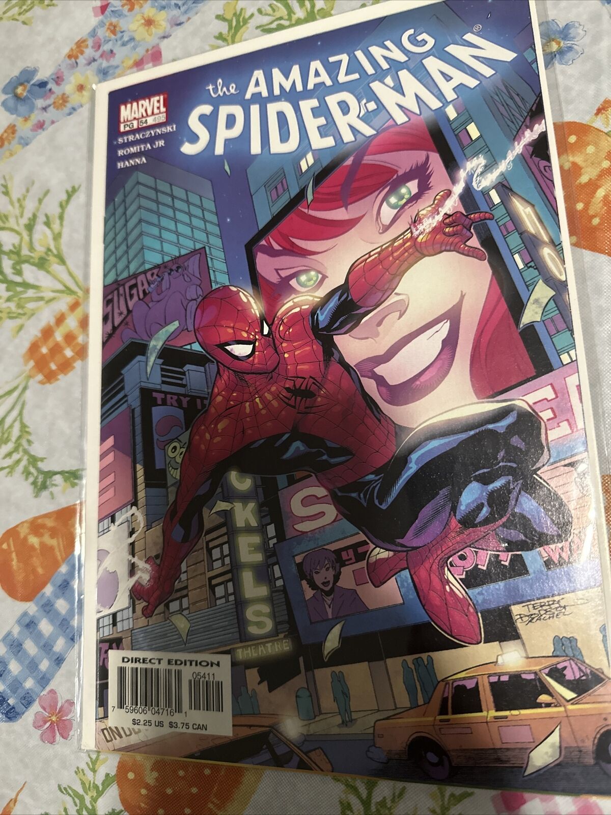 Amazing Spider-Man #54 / #495 Marvel Comics 2003