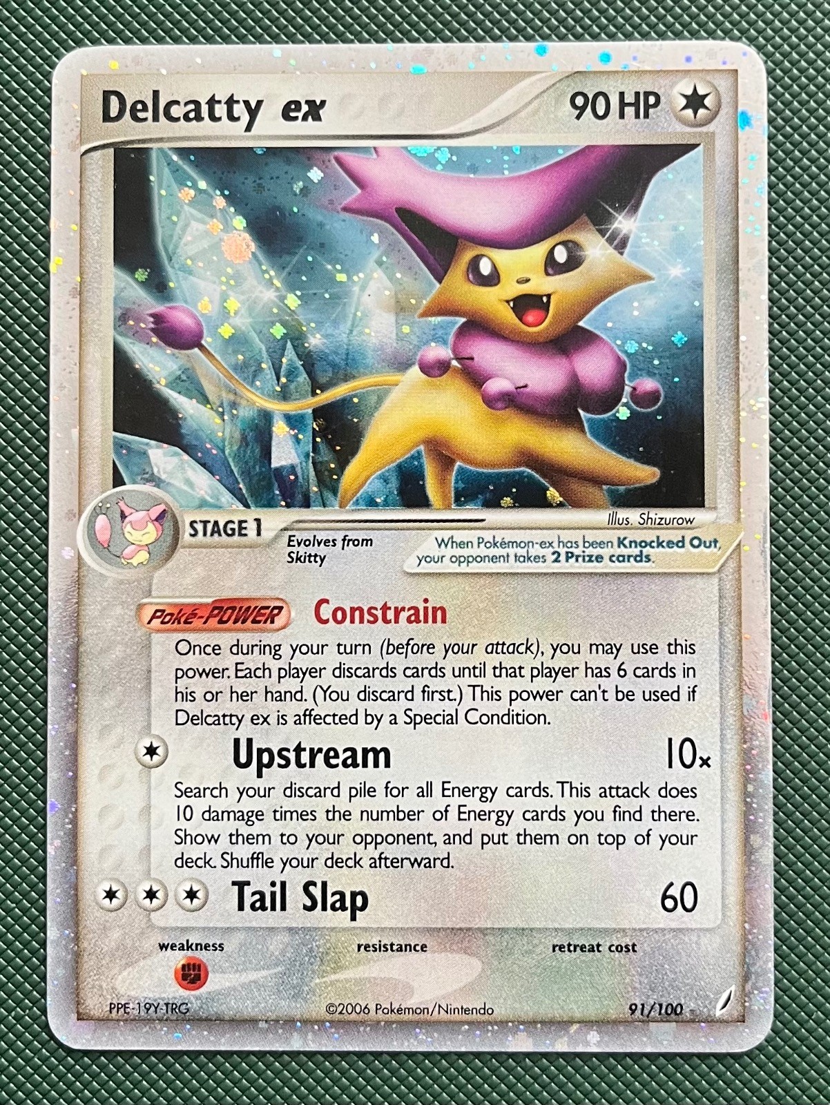 Delcatty ex 91/100 Holo Pokemon Crystal Guardians Near Mint Delcatty ex 91/100 Holo Pokemon Crystal Guardians Near Mint