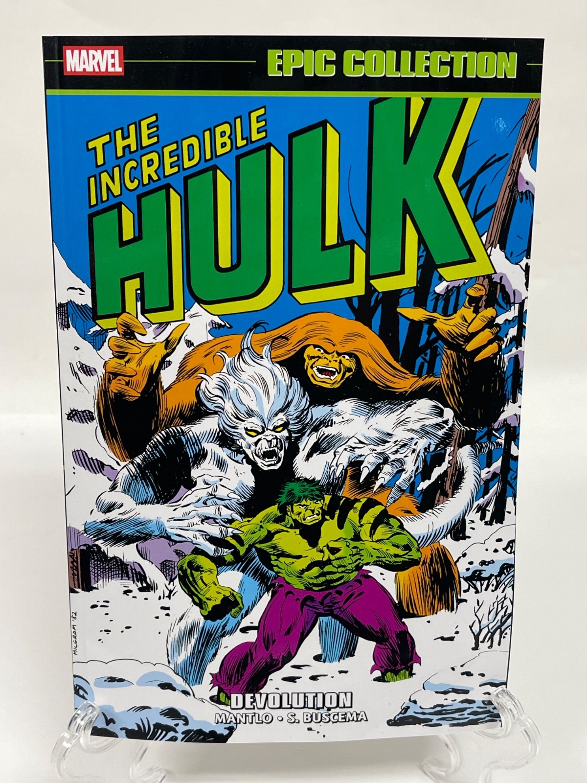 Incredible Hulk Epic Collection Devolution Marvel Comics TPB Paperback