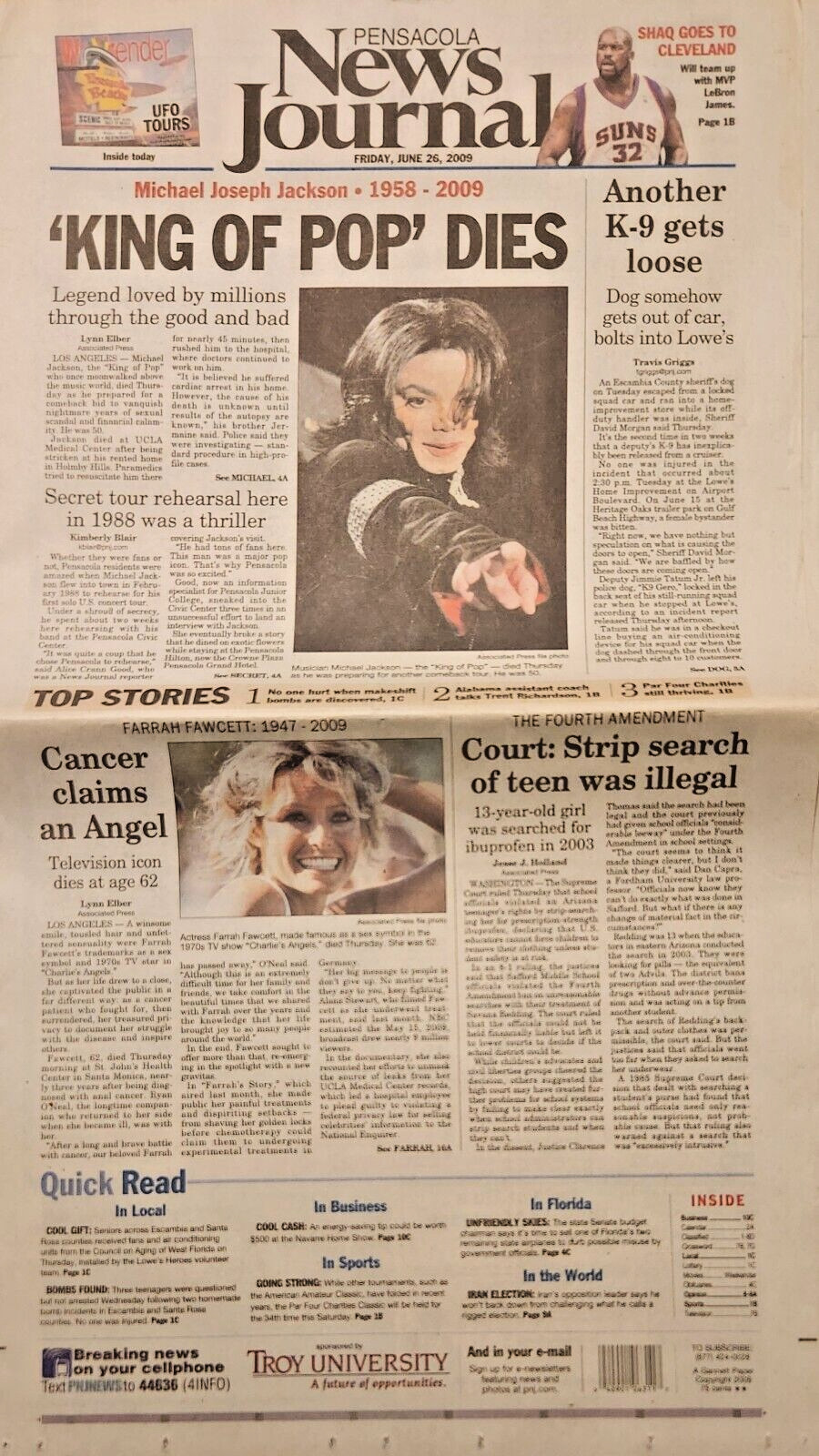 26 June 09 Edition of the 26 June 09 Edition of the