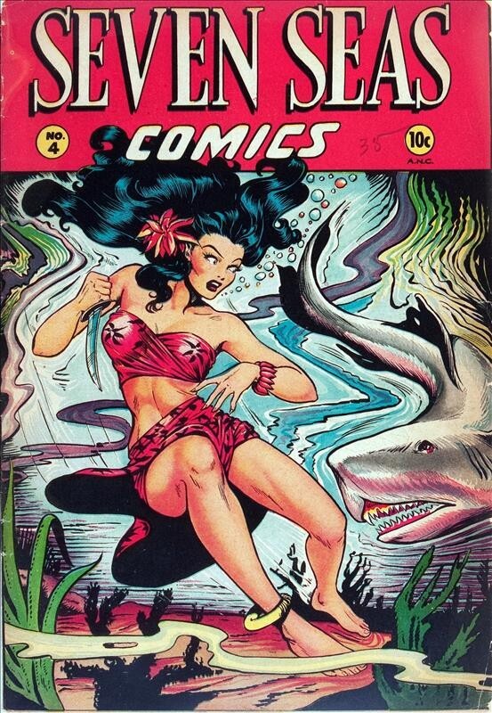Seven Seas #4 Photocopy Comic Book Seven Seas #4 Photocopy Comic Book