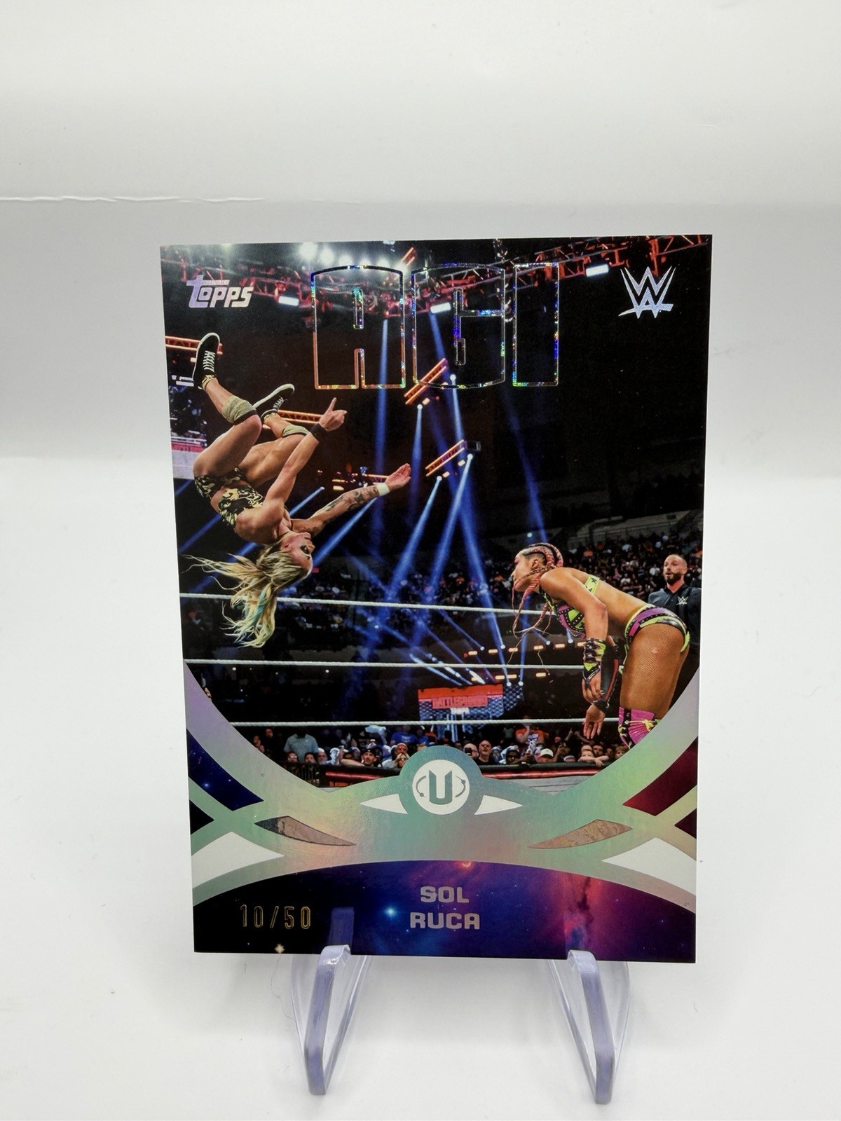 2026 Topps WWE Universe NXT Peak Performance Sol Ruca /50 2026 Topps WWE Universe NXT Peak Performance Sol Ruca /50