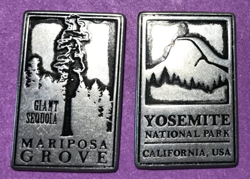 Yosemite National Park Mariposa Grove Collectible Token