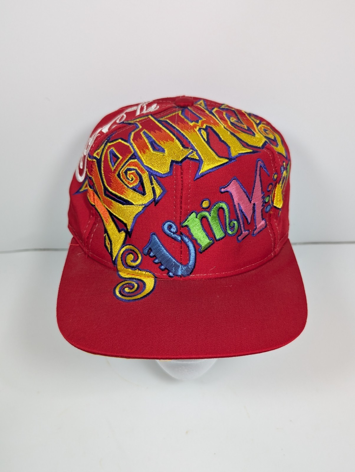 Rare 1990s Coca-Cola Retro Red Hot Summer Snapback Hat Cap The Game Rare 1990s Coca-Cola Retro Red Hot Summer Snapback Hat Cap The Game