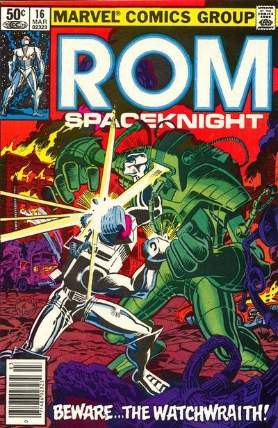 Rom #16 (Newsstand) FN; Marvel | Spaceknight Bill Mantlo - we combine shipping