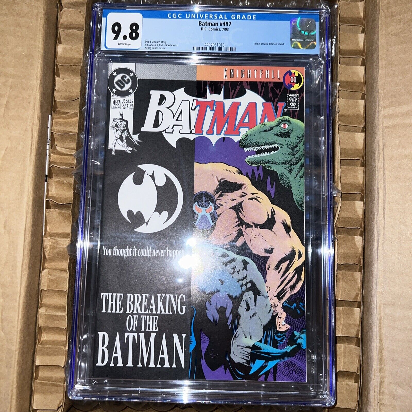 Batman #497 1st Printing CGC 9.8 1993