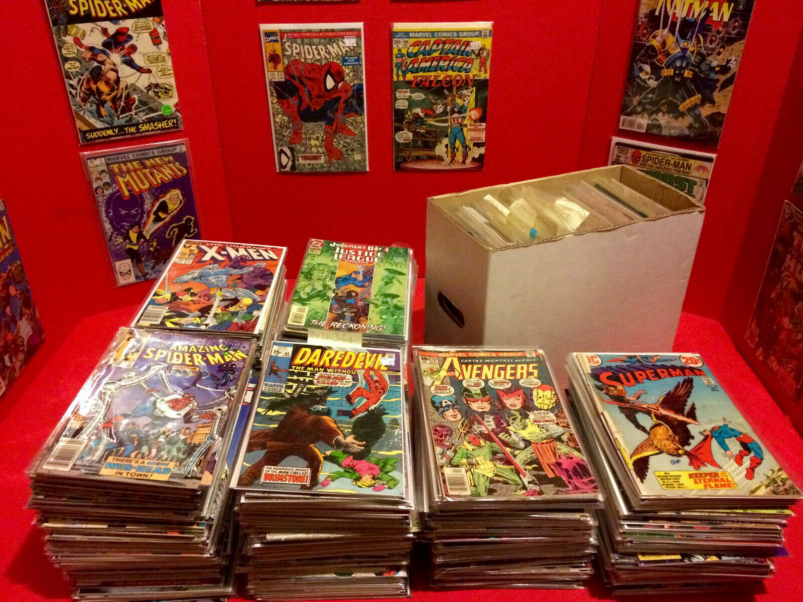 HUGE 50 COMIC BOOK LOT-MARVEL/DC ONLY -  VF+ to NM+ ALL