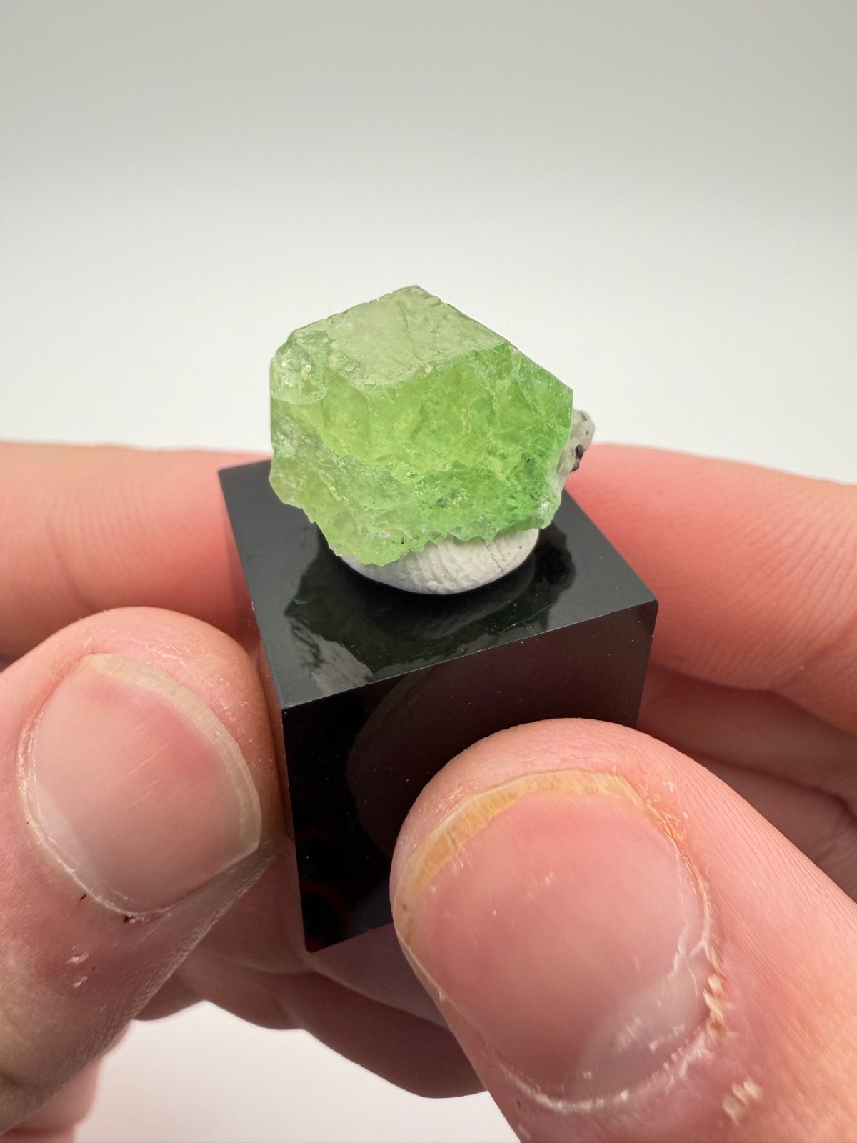 Gem Green Tsavorite Garnet Crystal Specimen from the Merelani Hills in Tanzania Gem Green Tsavorite Garnet Crystal Specimen from the Merelani Hills in Tanzania