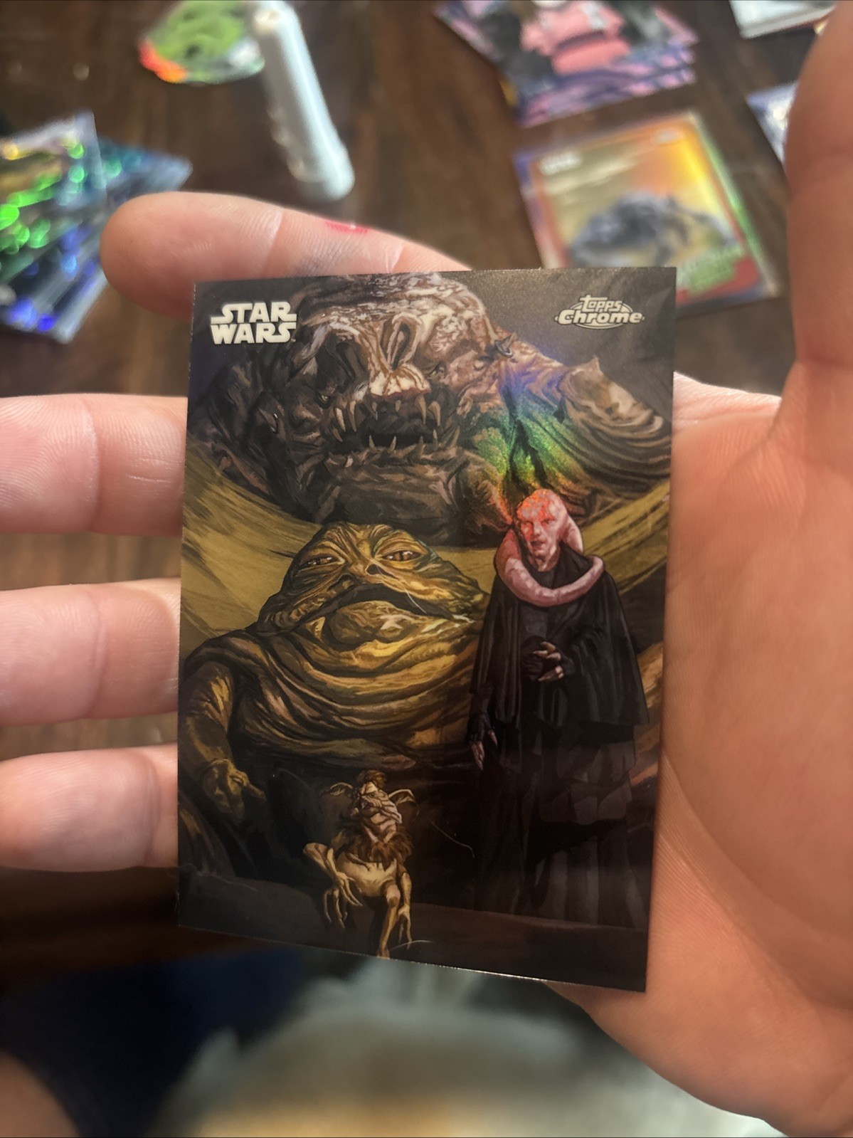 Topps Chrome Star Wars Hutt Clan By Uzuri Topps Chrome Star Wars Hutt Clan By Uzuri