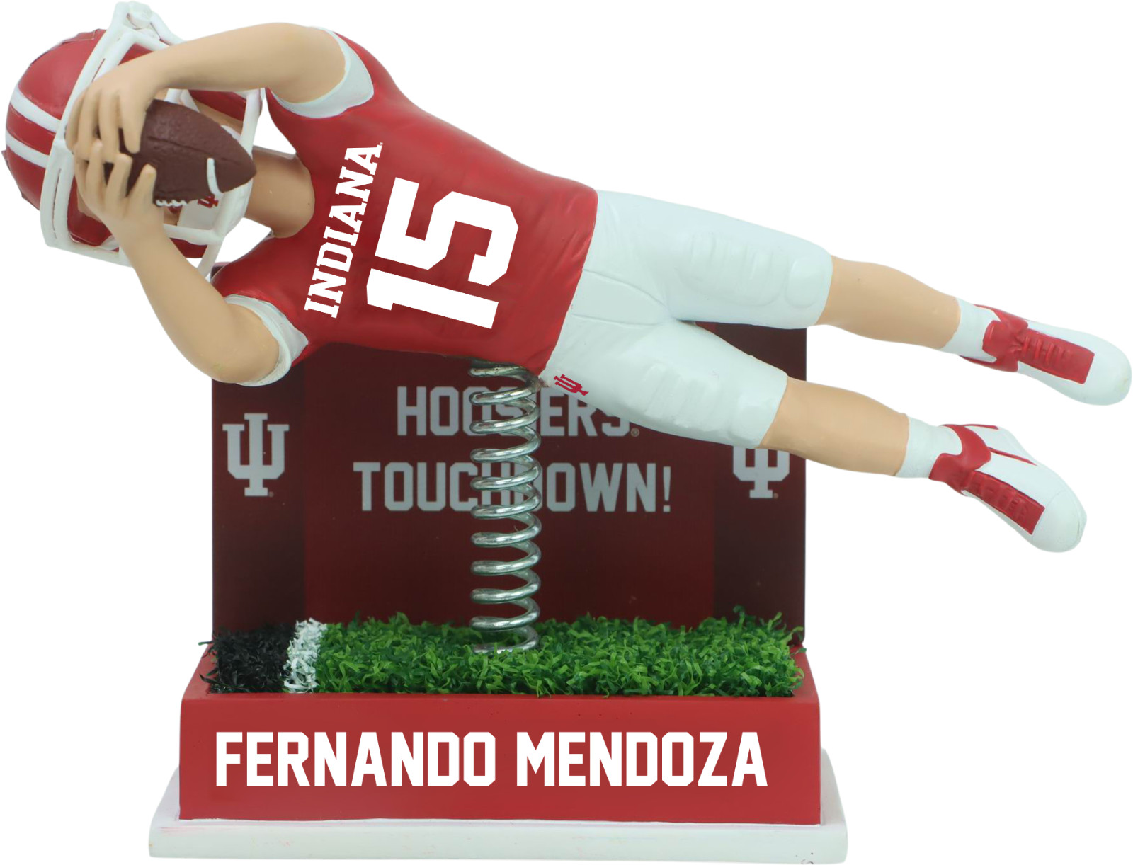 Fernando Mendoza Indiana Hoosiers Diving Touchdown Bobblehead NCAA College