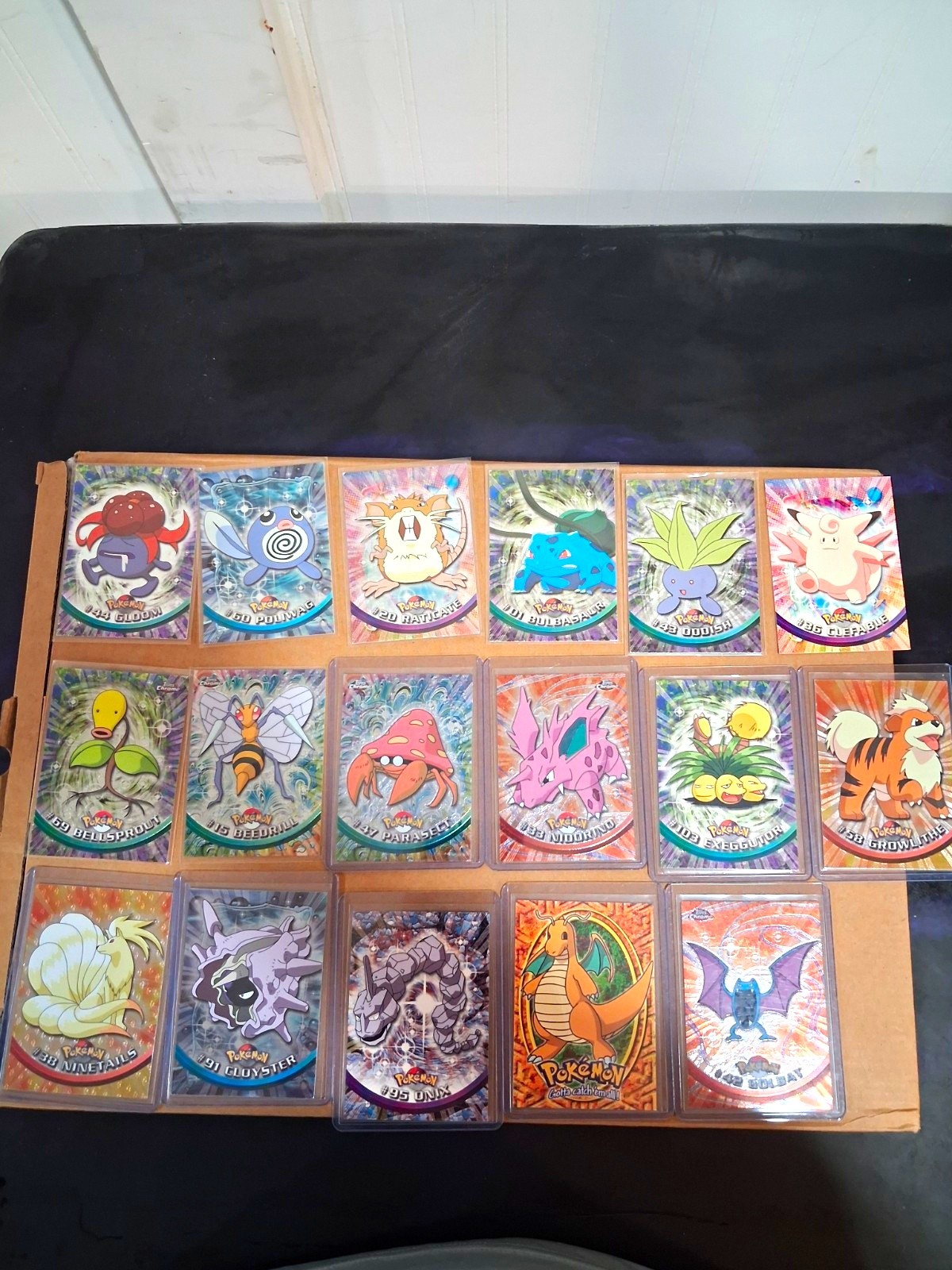 Topps 1999 Pokémon Topps Chrome 17 Card Lot Topps 1999 Pokémon Topps Chrome 17 Card Lot
