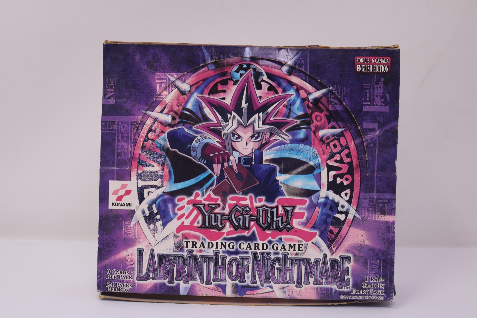 Yu Gi Oh “Labyrinth Of Nightmare” Empty Box No Cards Collectible Yu Gi Oh “Labyrinth Of Nightmare” Empty Box No Cards Collectible
