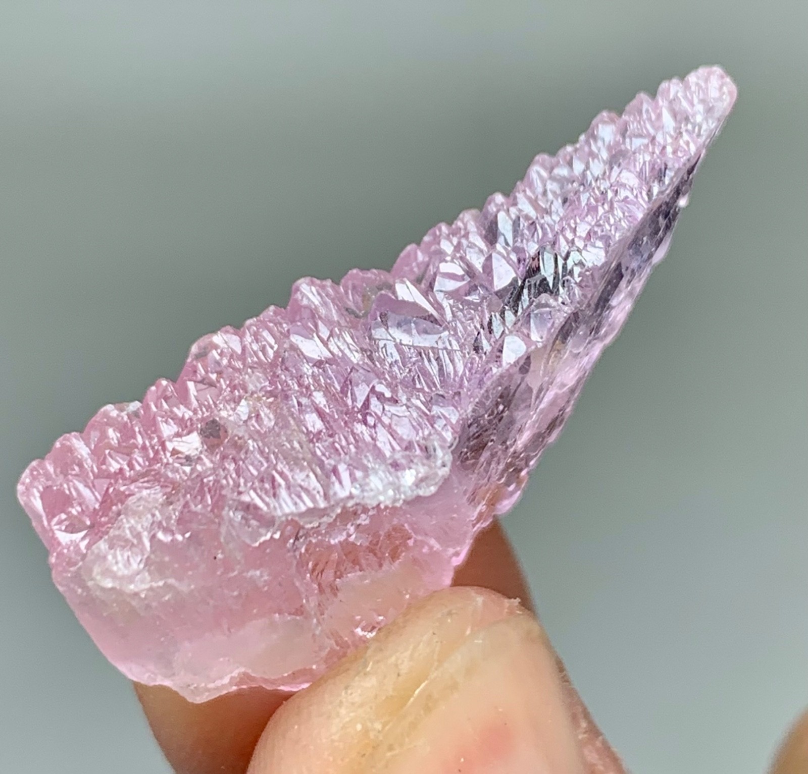 Natural Etched Complex Mountain Shape Termination Crystal From Afghanistan