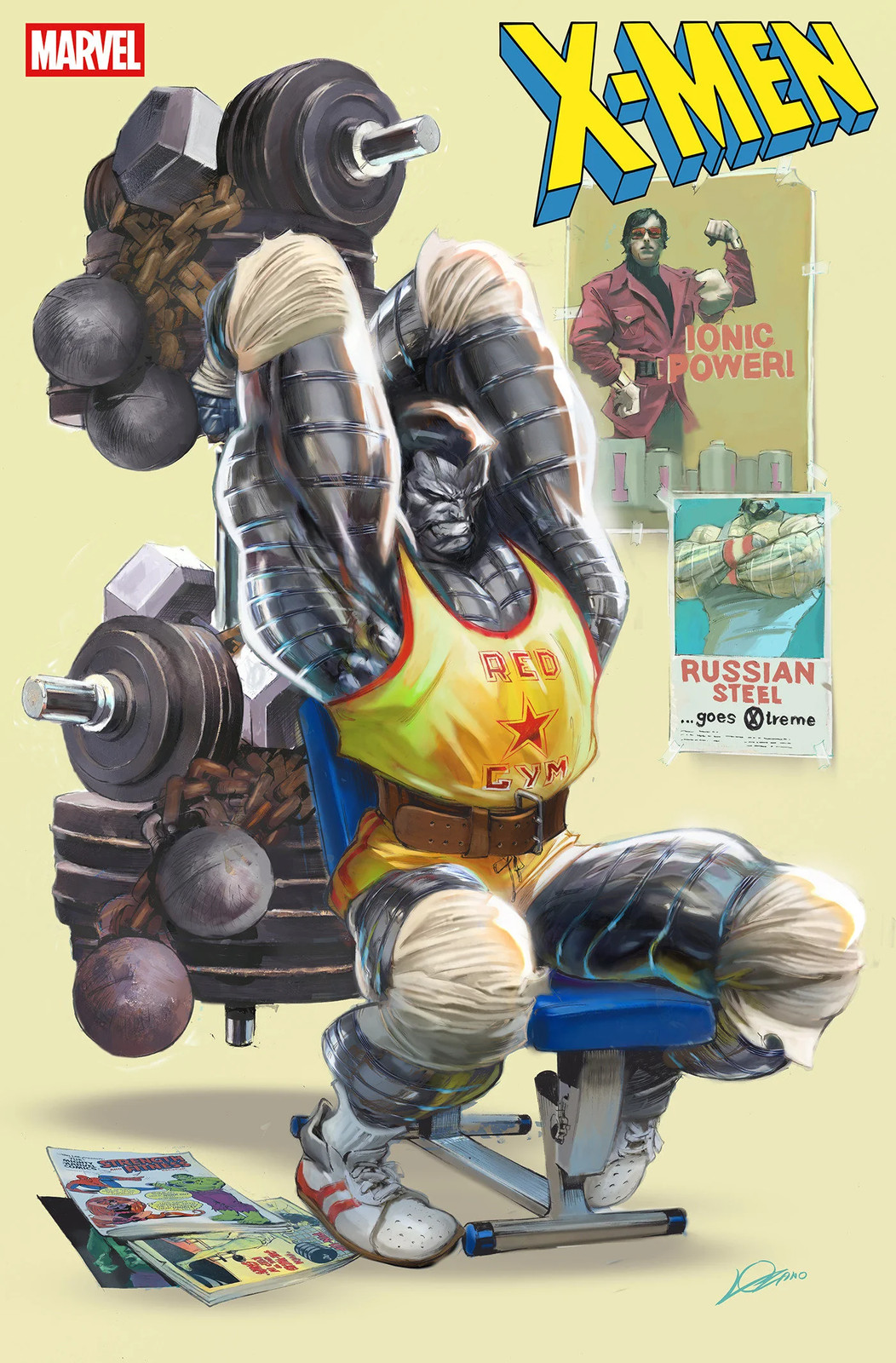 X-Men #34 Alexander Lozano '80 S Colossus Variant X-Men #34 Alexander Lozano '80 S Colossus Variant