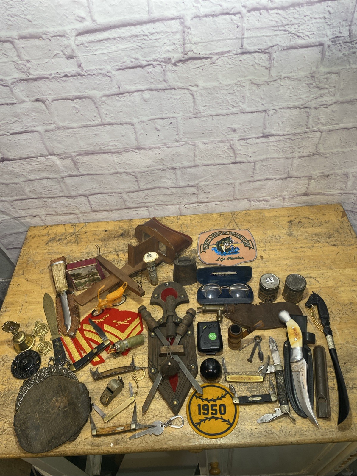 Vintage Junk Drawer Knives 12k Gf Spectacles Collectibles Vintage Junk Drawer Knives 12k Gf Spectacles Collectibles