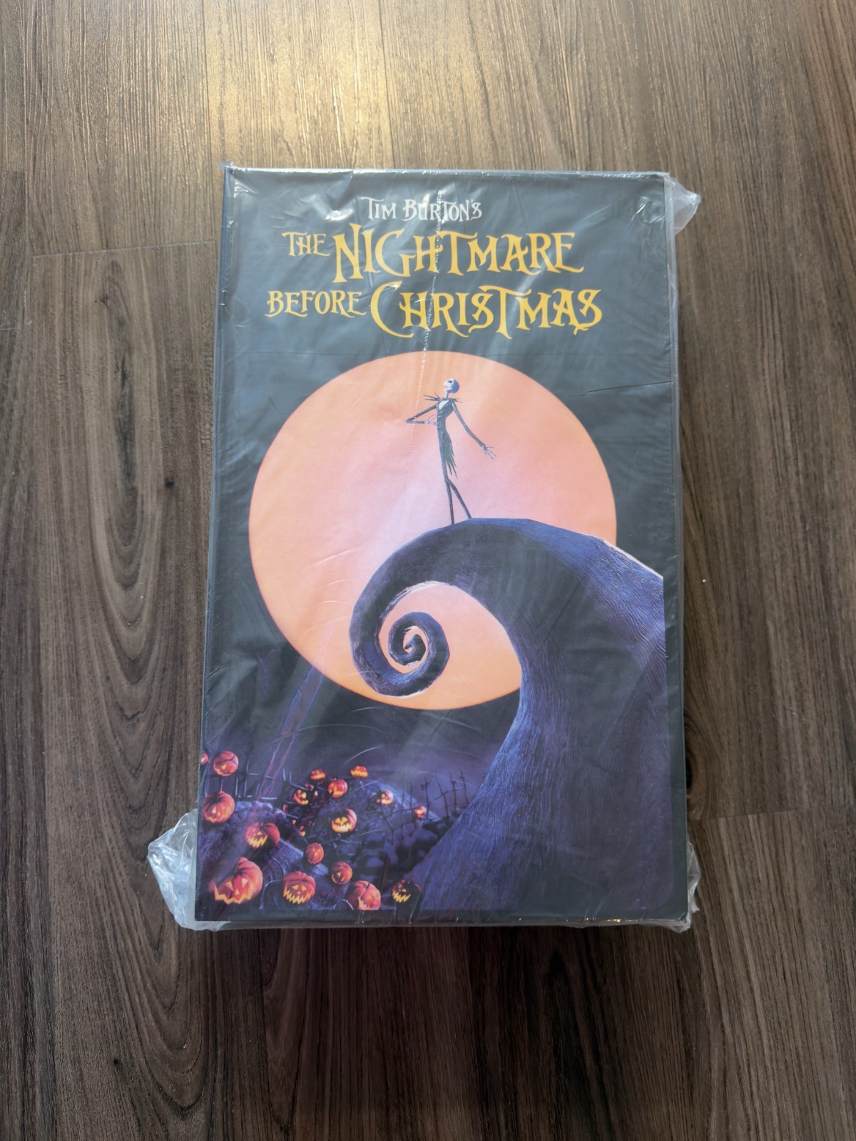 Disney The Nightmare Before Christmas Classic VHS Boxed Silk Touch Throw 50”x70\ Disney The Nightmare Before Christmas Classic VHS Boxed Silk Touch Throw 50”x70\