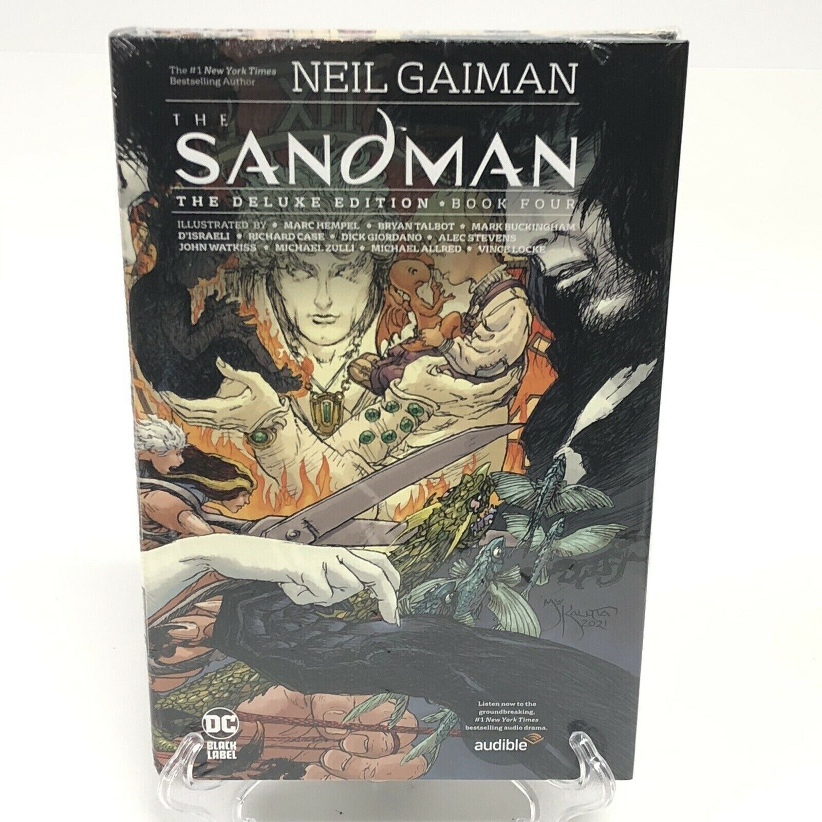 The Sandman Deluxe Edition Book 4 New DC Comics Black Label HC Hardcover Sealed