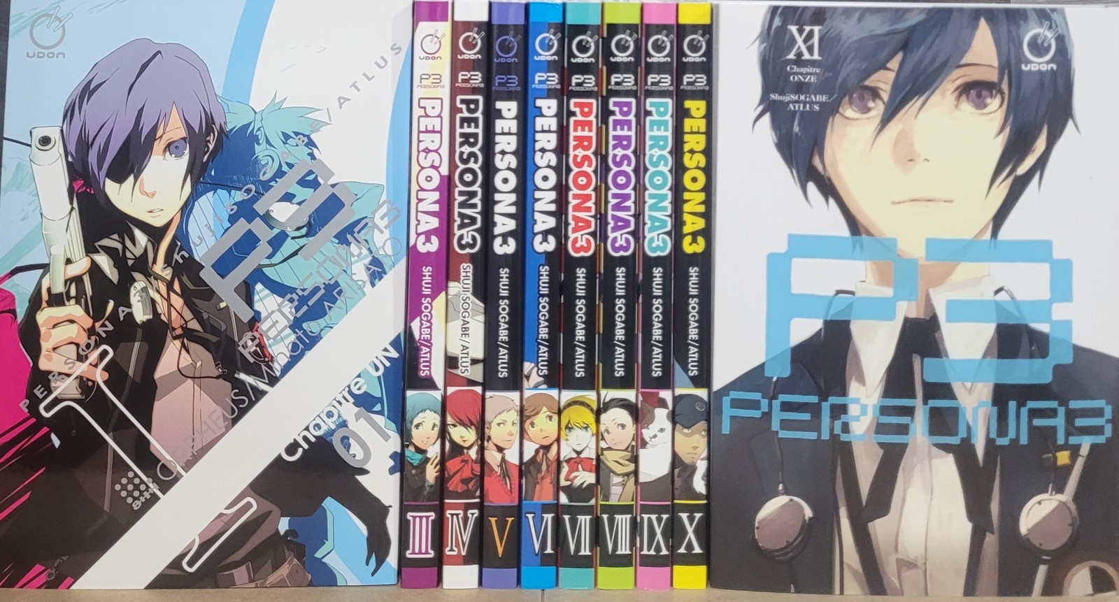 Persona 3 P3 Manga Vol. 1,3-11 English UDON Entertainment Brand New (No #2) Persona 3 P3 Manga Vol. 1,3-11 English UDON Entertainment Brand New (No #2)