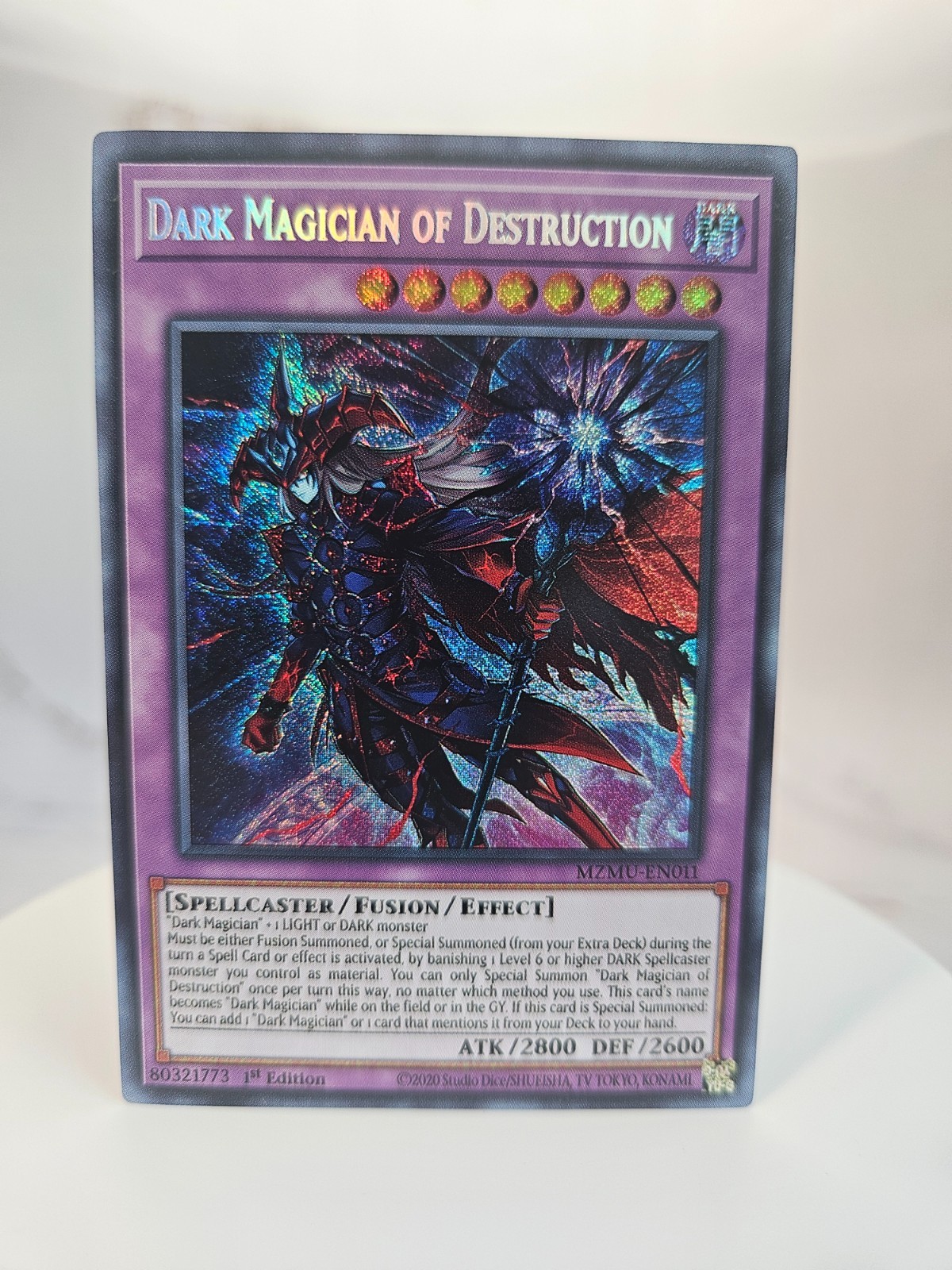 Dark Magician of Destruction *ENGLISH* - Secret Rare Holofoil Card