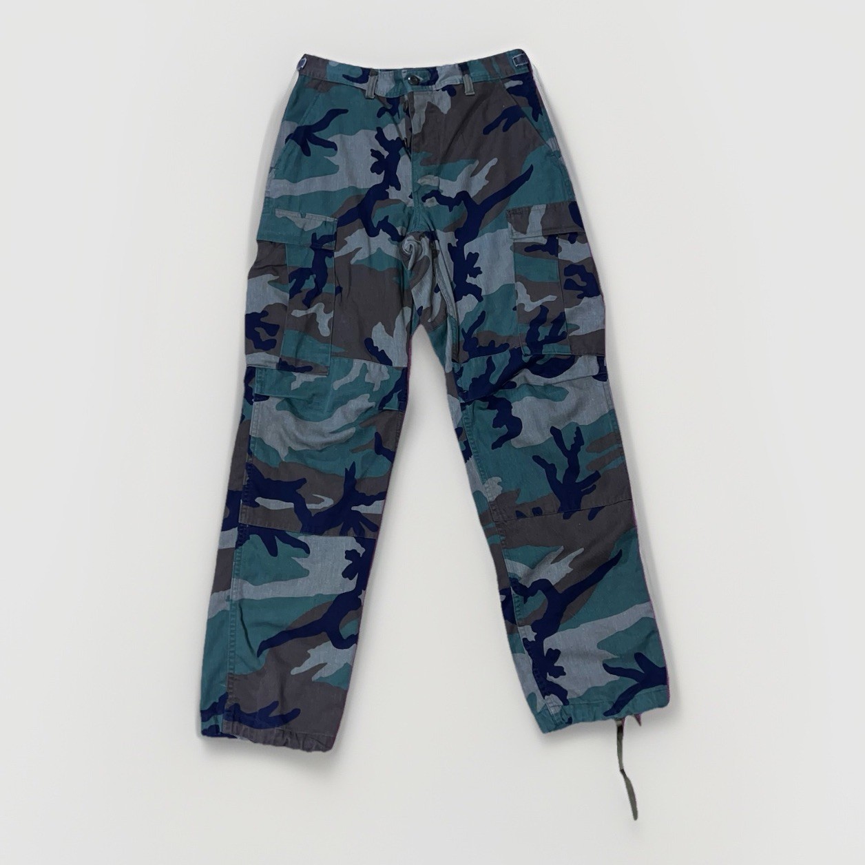VTG Military 8415-01-084-1709 Woodland Camo Trousers Pants Size Small Regular VTG Military 8415-01-084-1709 Woodland Camo Trousers Pants Size Small Regular