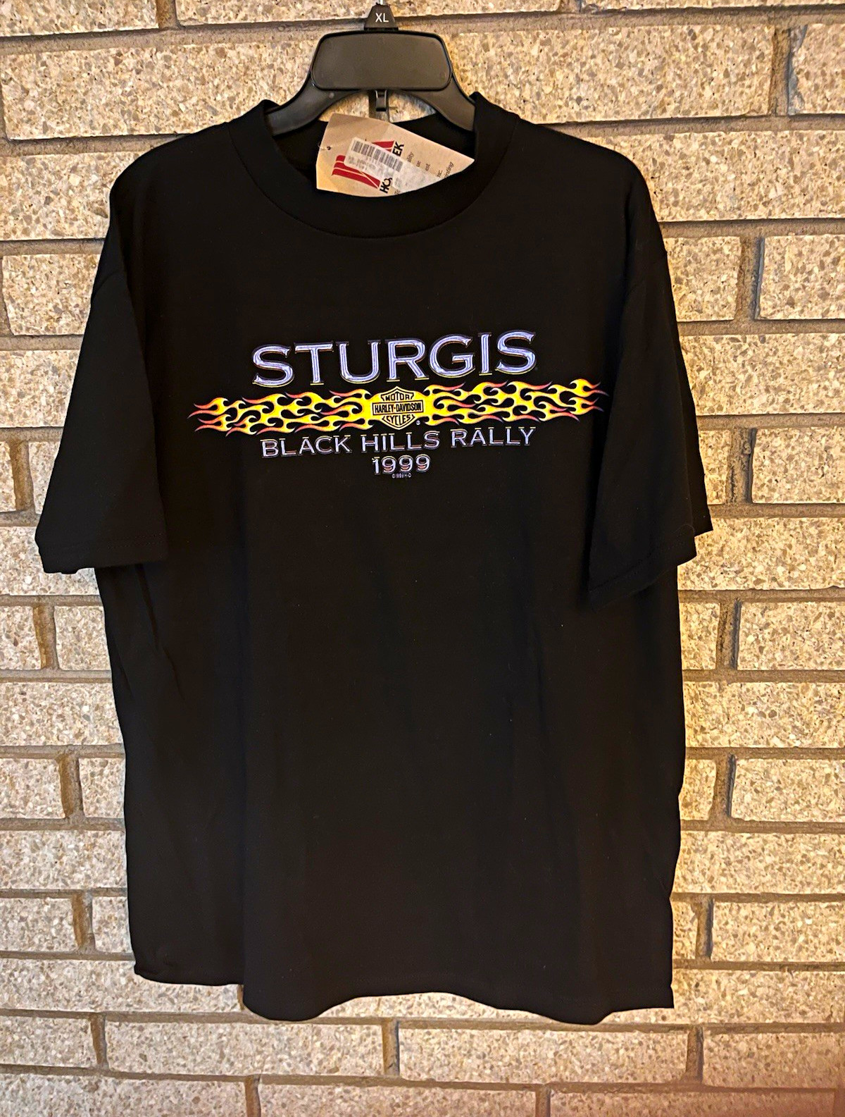 Vintage 1999 Harley Davidson Sturgis Black Hills Rally T-Shirt XL NWT