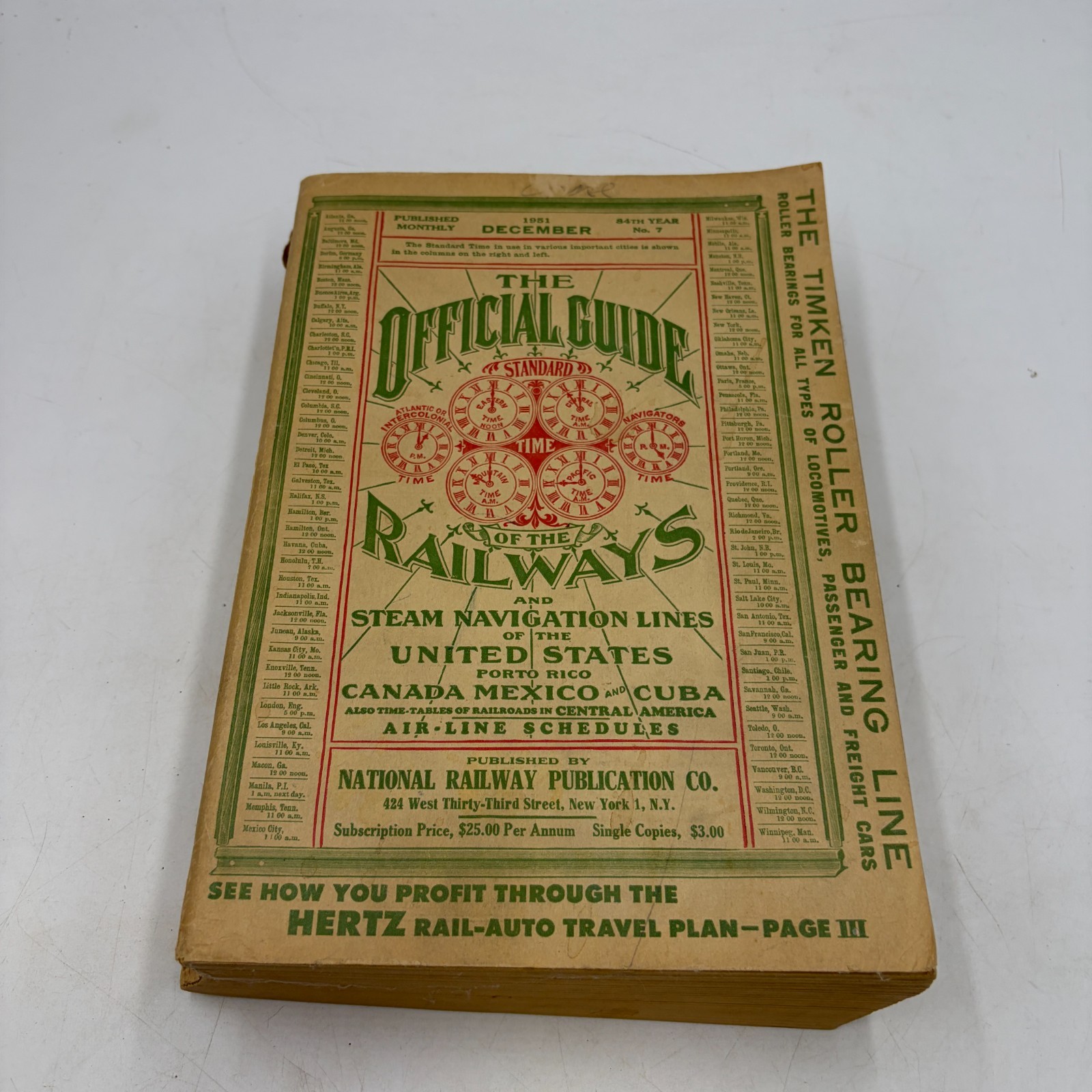 The Official Guide of the Railways 1951 National Railway Publication Co The Official Guide of the Railways 1951 National Railway Publication Co