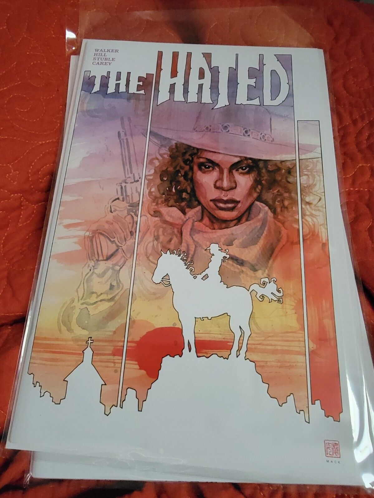 2020 The Hated David Walker Damien Hill Solid Comix NM- optioned Mack variant