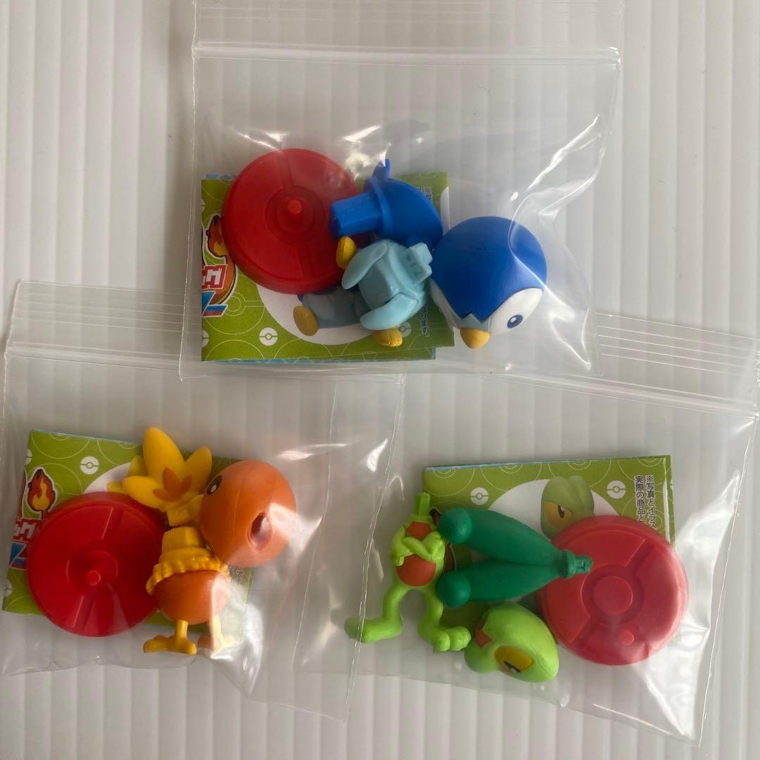 Pokemon Chocolate Egg Piplup Treecko Torchic