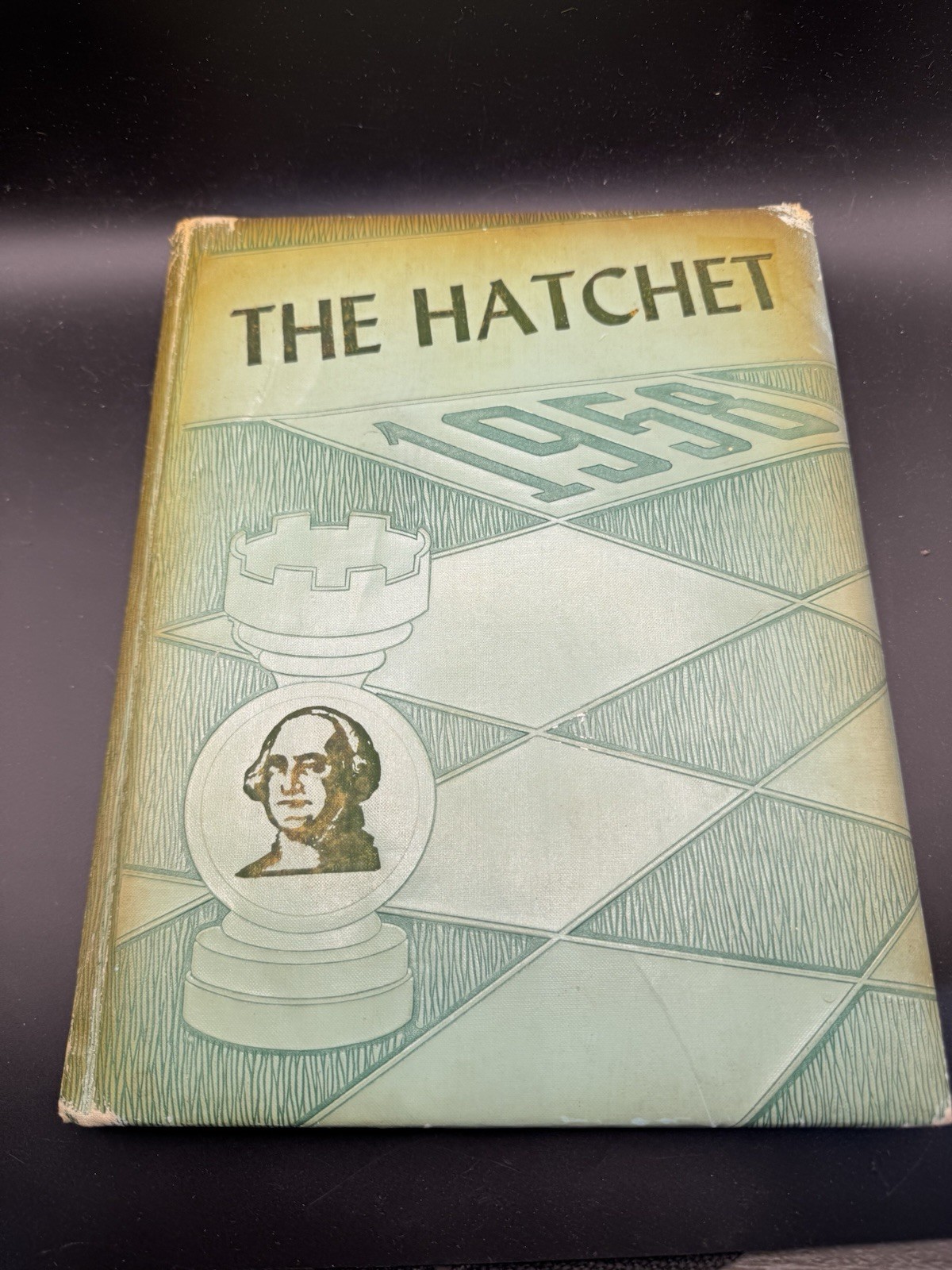1958 Washington High School Yearbook Princess Anne Maryland The Hatchet Vintage