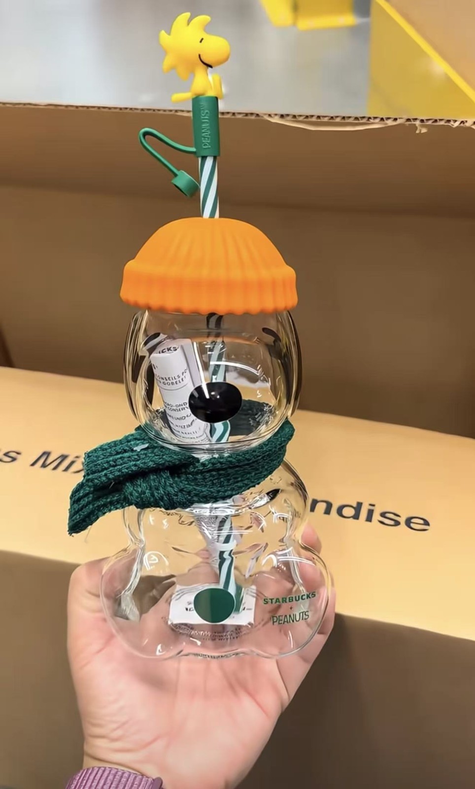 Halloween Gift Special Edition Presale Starbucks x Peanuts Snoopy Glass Cup Pre Halloween Gift Special Edition Presale Starbucks x Peanuts Snoopy Glass Cup Pre