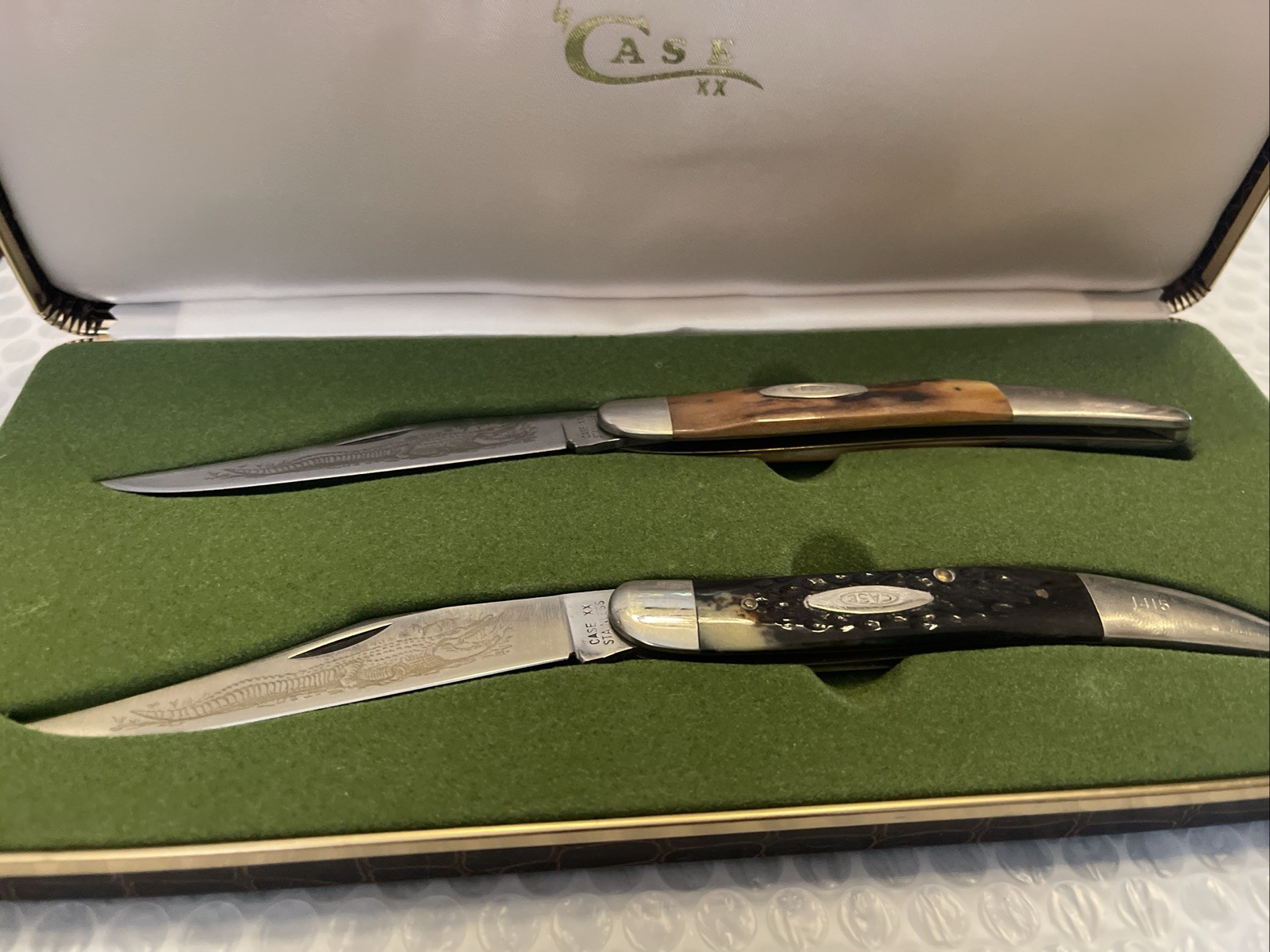 Case Xx Toothpick Gator Knife Set With OG Receipt From 1979 Premium Case Xx Toothpick Gator Knife Set With OG Receipt From 1979 Premium