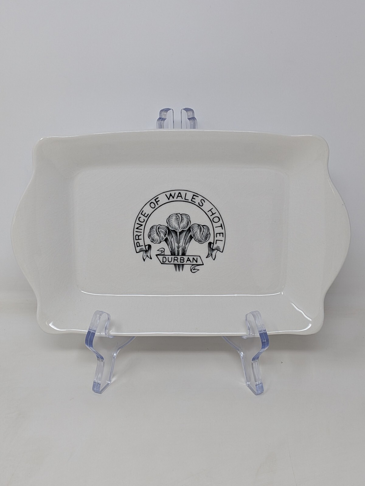 Stonewall Kitchen Burleigh England Vintage Hotel Prince of Wales Tip Tray Stonewall Kitchen Burleigh England Vintage Hotel Prince of Wales Tip Tray