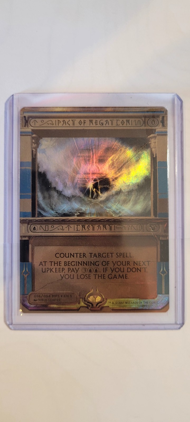 Pact of Negation - Amonkhet Invocations - Excellent - Magic The Gathering Pact of Negation - Amonkhet Invocations - Excellent - Magic The Gathering