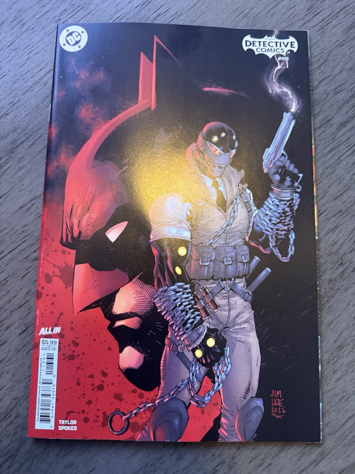 Detective Comics #1113 CVR E Jim Lee Building Bad VAR 9/16/26 DC Detective Comics #1113 CVR E Jim Lee Building Bad VAR 9/16/26 DC
