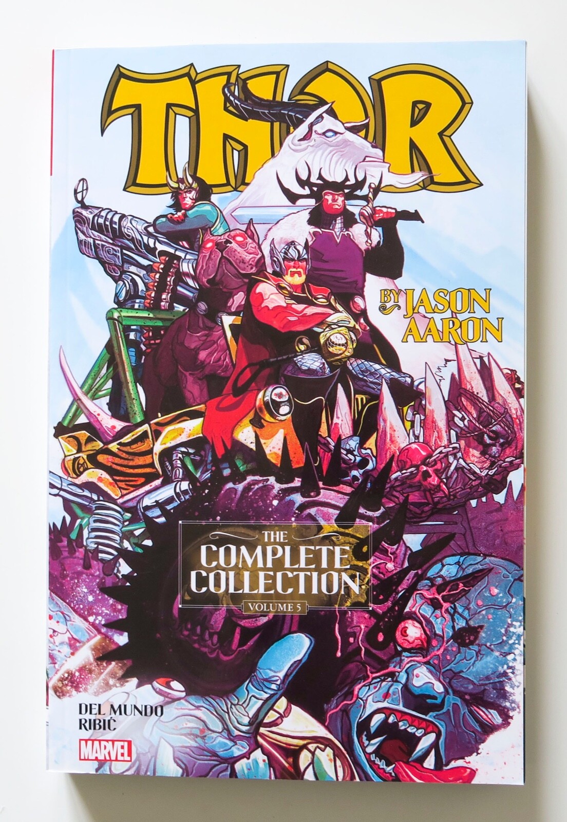 Thor by Jason Aaron The Complete Collection V 5 Marvel Graphic Novel Comic Book Thor by Jason Aaron The Complete Collection V 5 Marvel Graphic Novel Comic Book
