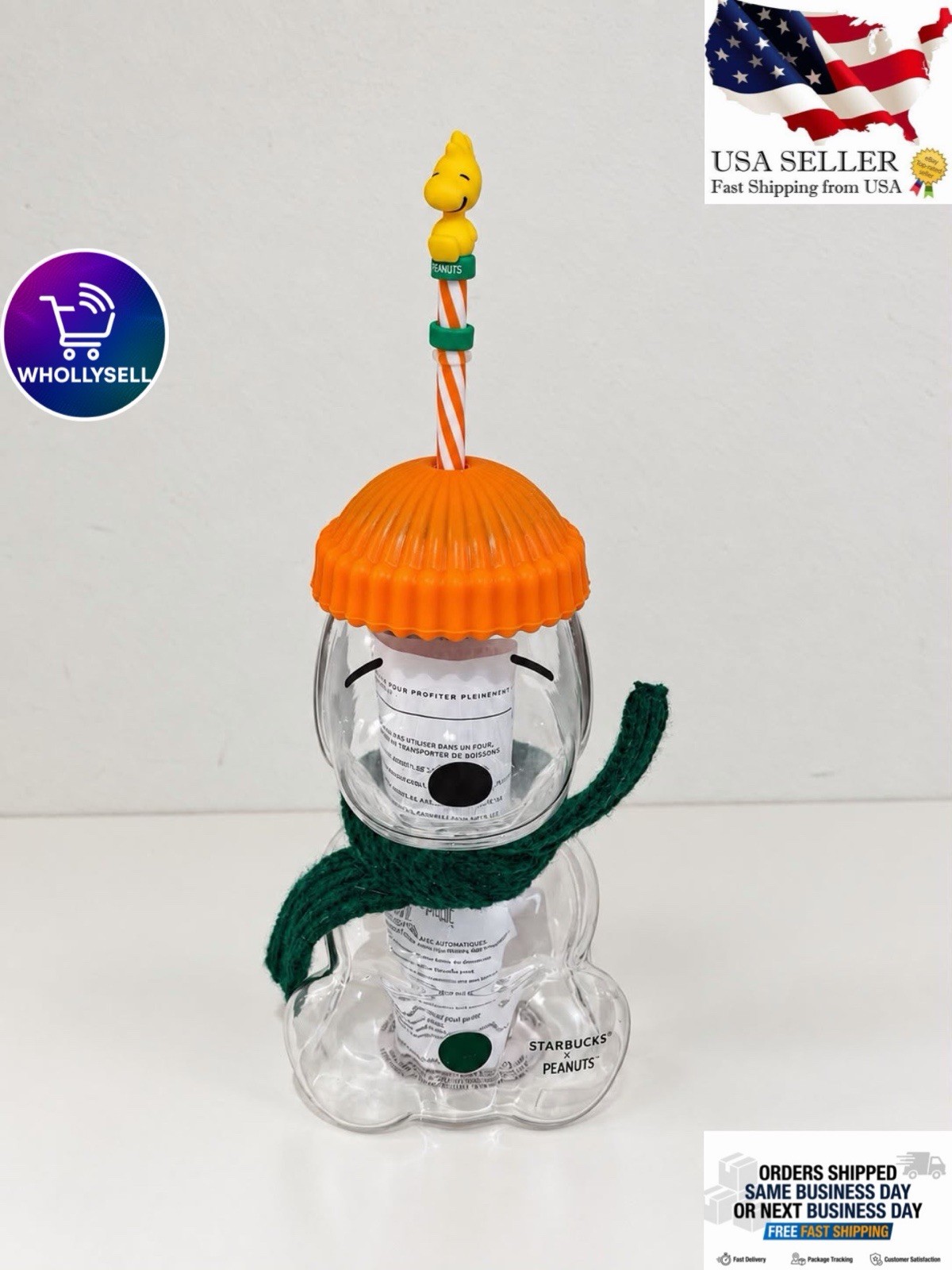 NEW 2026 Starbucks x Snoopy Collectible Glass Cold Cup Special Edition -USA