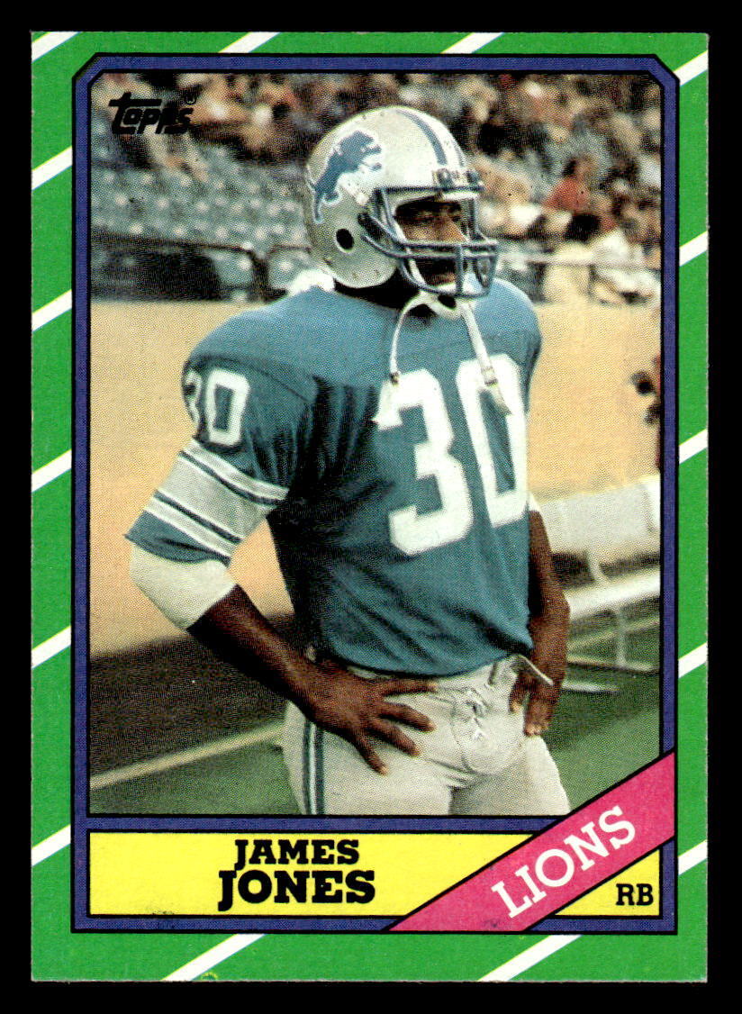 1986 Topps #245 James Jones