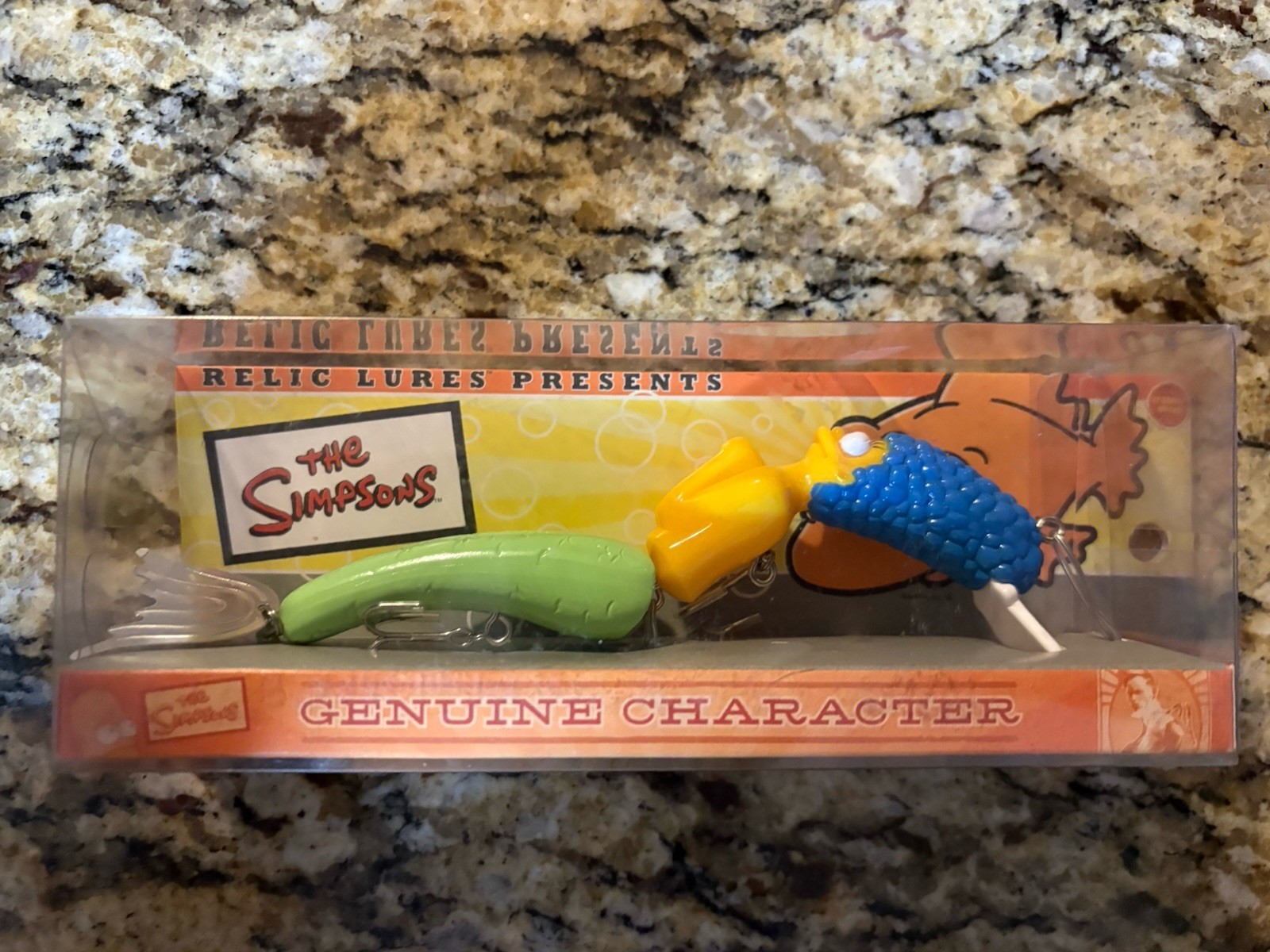 Vintage 2002 The Simpson Marge Relic Fishing Lures novelty New See Description Vintage 2002 The Simpson Marge Relic Fishing Lures novelty New See Description