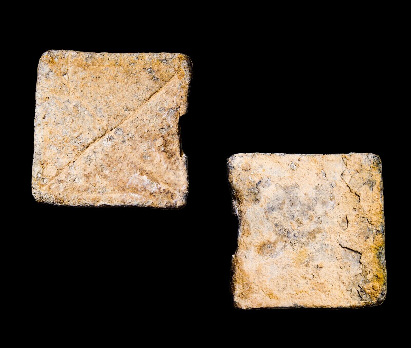 Ancient Greek WEIGHT Lead 2000BC-500BC Cross 1/4 Shekel 6.44 GRM Artifact