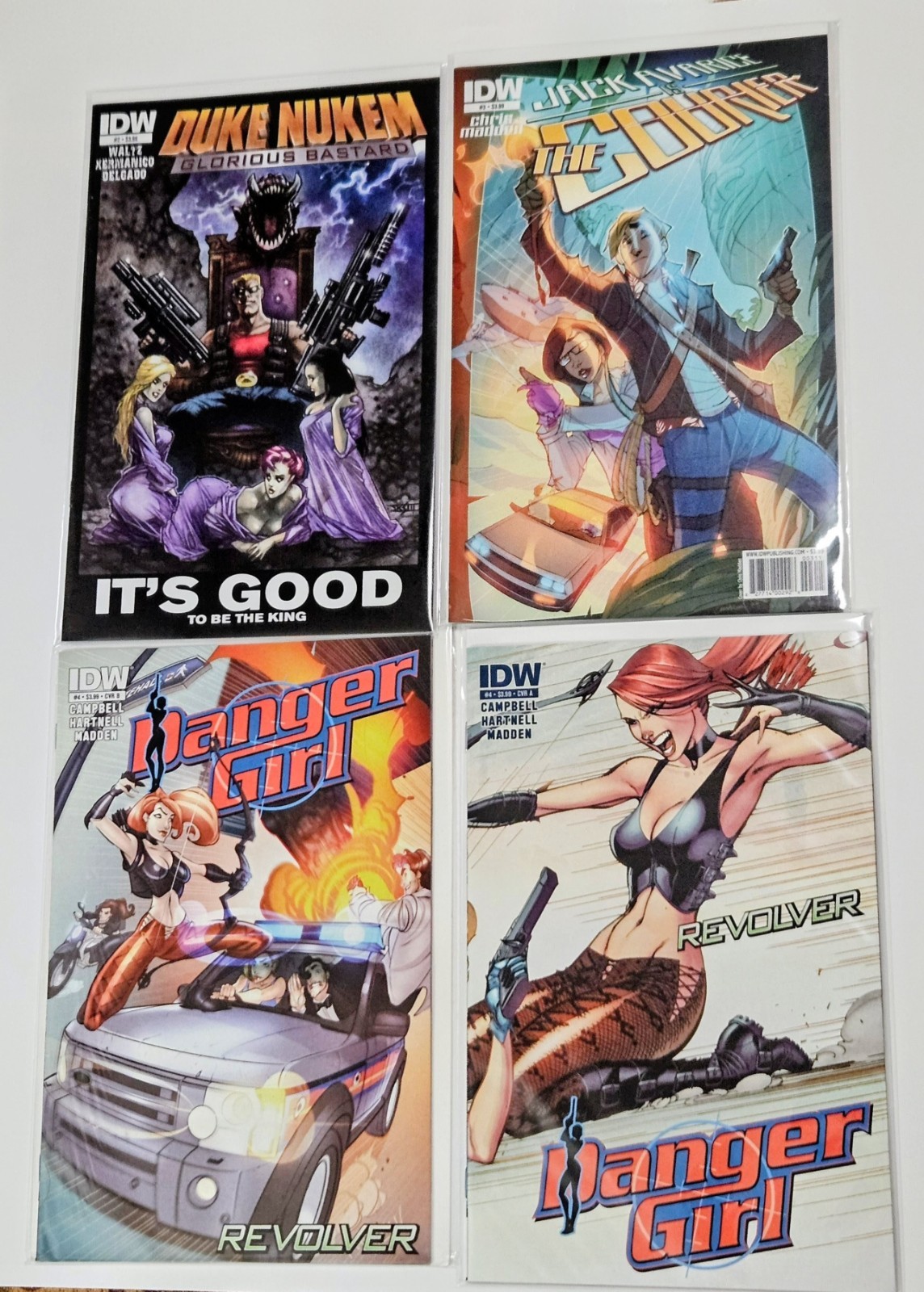 IDW Comic Book Lot (Set of 4) 2011-2012 VF-NM See Description IDW Comic Book Lot (Set of 4) 2011-2012 VF-NM See Description