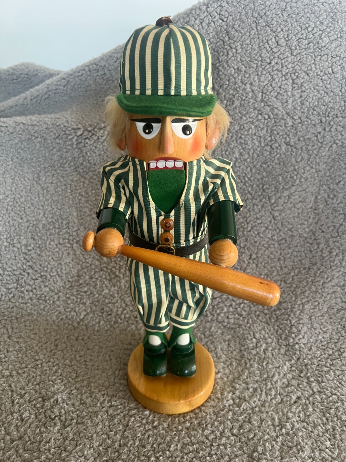 Vintage German Nutcracker Steinbach Baseballer S870 15 Vintage German Nutcracker Steinbach Baseballer S870 15