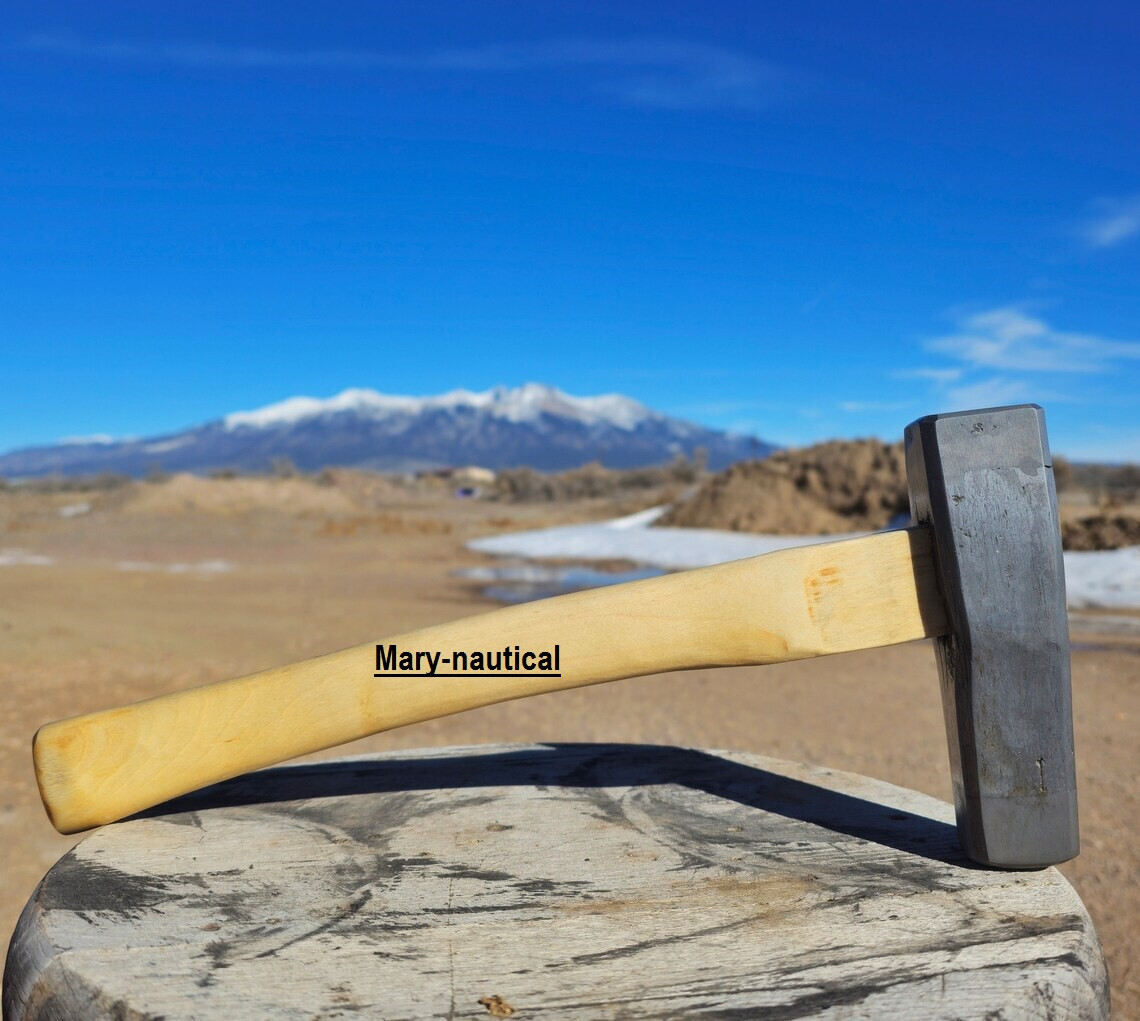 Bladesmithing 3lb Dog Head Hammer Iron Hammer Bladesmith