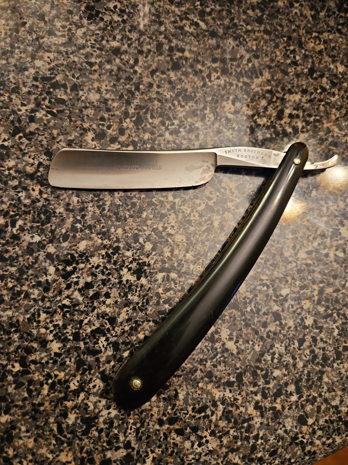 Vintage Smith Brothers Boston Straight Razor 3/4 Hollow Ground - Shave Ready Vintage Smith Brothers Boston Straight Razor 3/4 Hollow Ground - Shave Ready