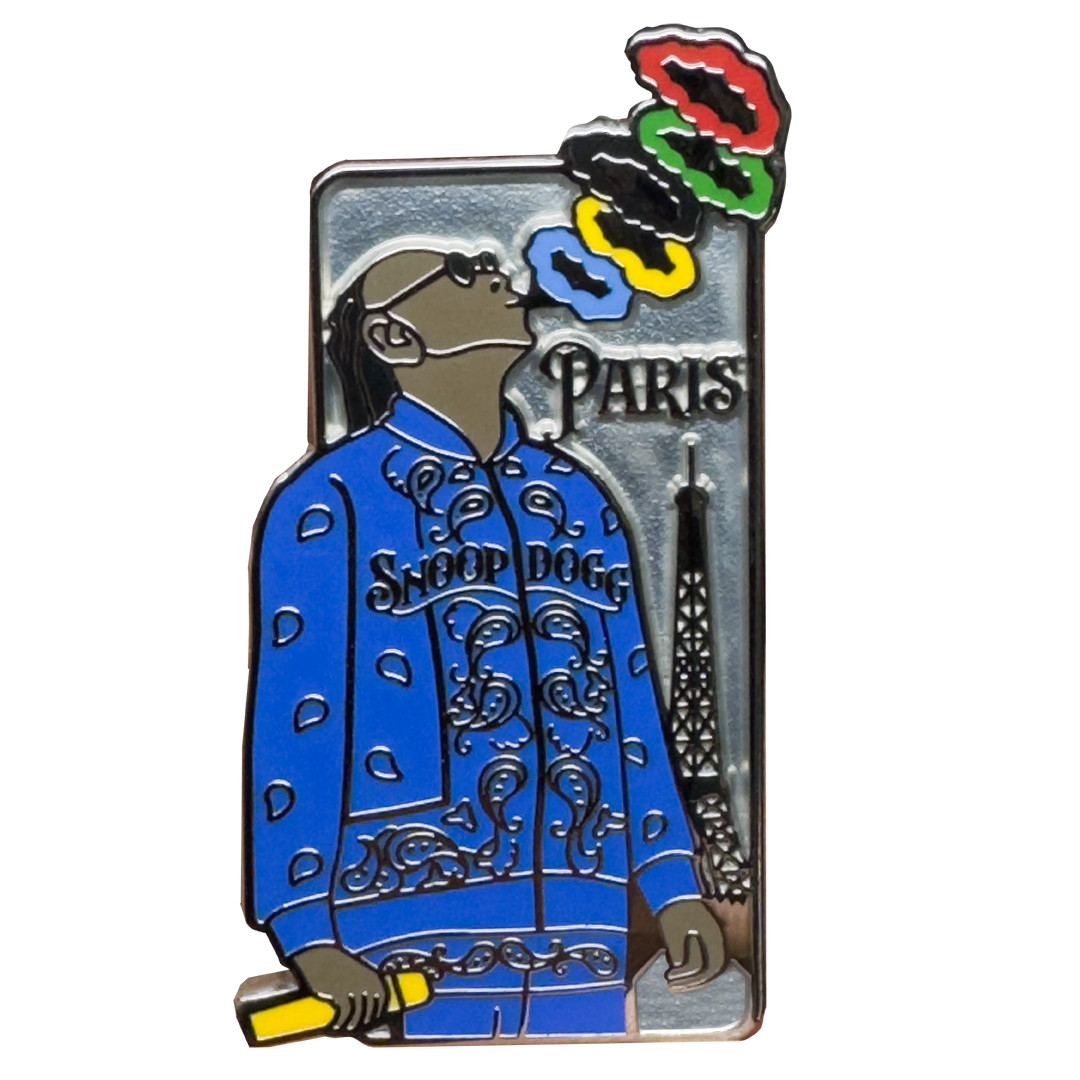 420 Commemorative Pin for Paris Olympics attendees 2024 CL4-16