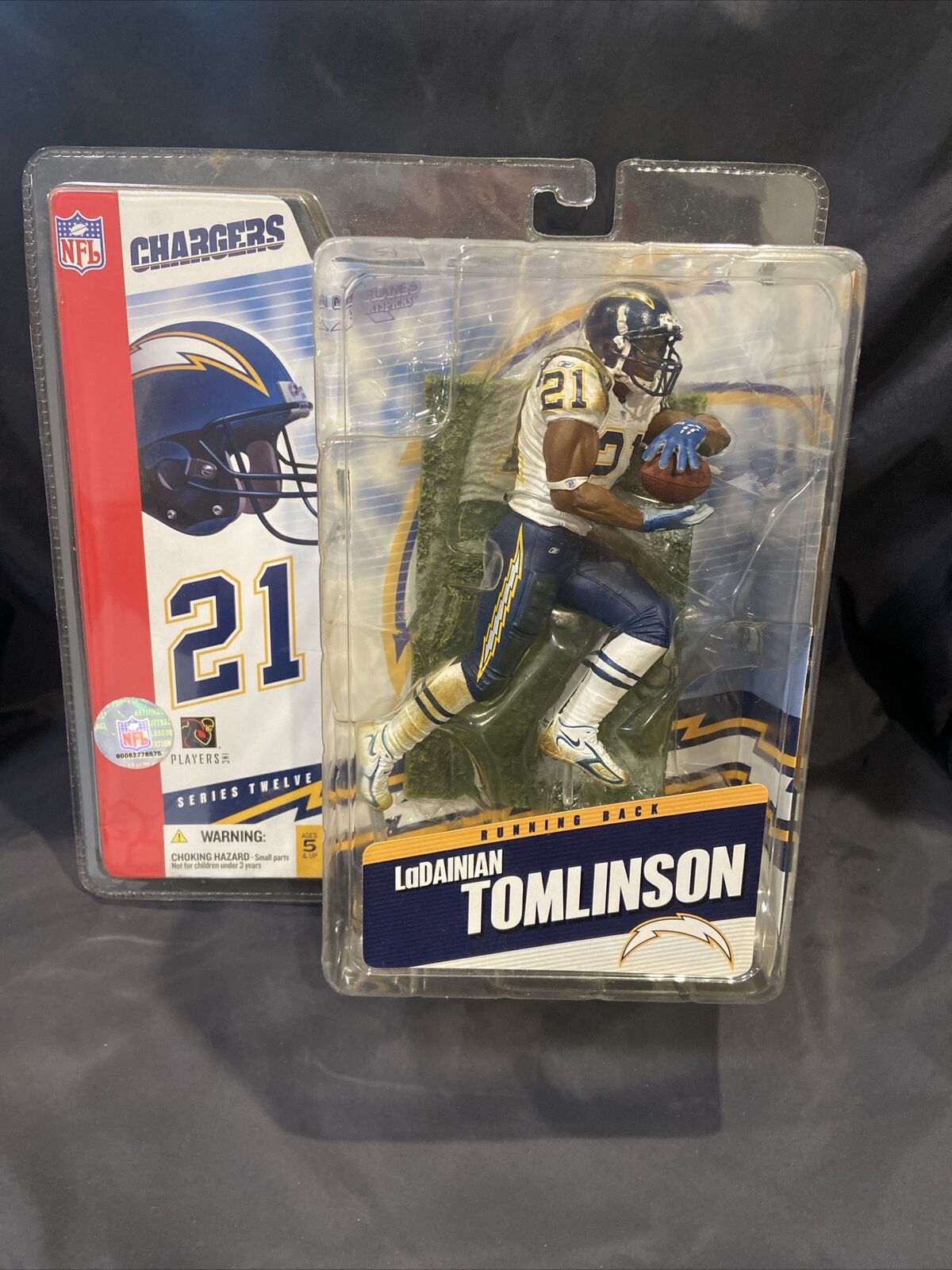 McFarlane Toys 2005 NFL Series 12 Los Angeles Chargers LaDainian Tomlinson