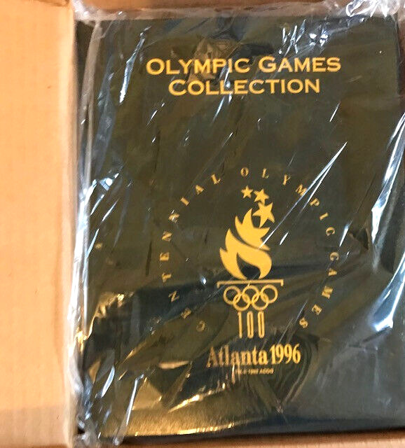New Vintage Zippo 1996 Atlanta Centennial Olympic Games Collection Box Set