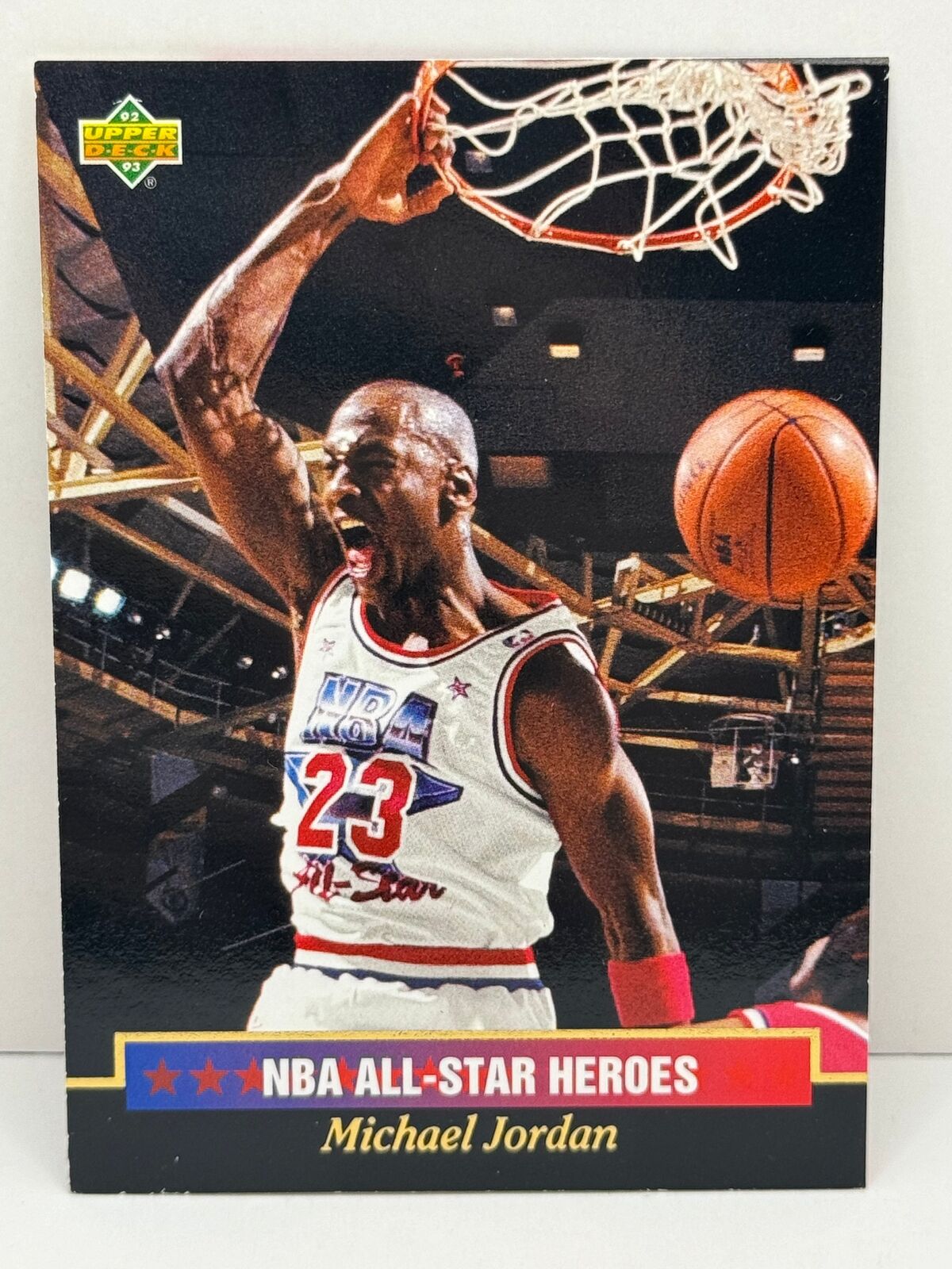 1993 Upper Deck Michael Jordan NBA All-Star Heroes #15 Bulls